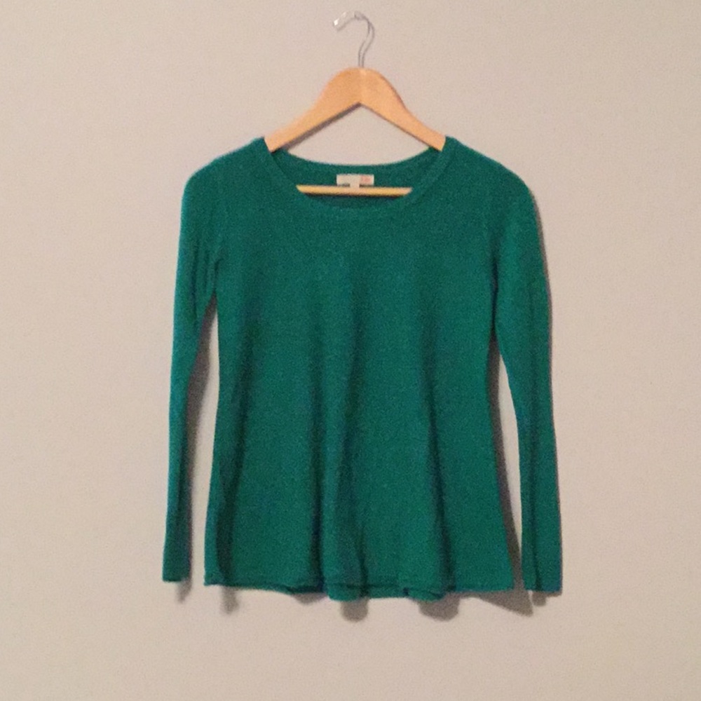 Christmas Green Swing Sweater